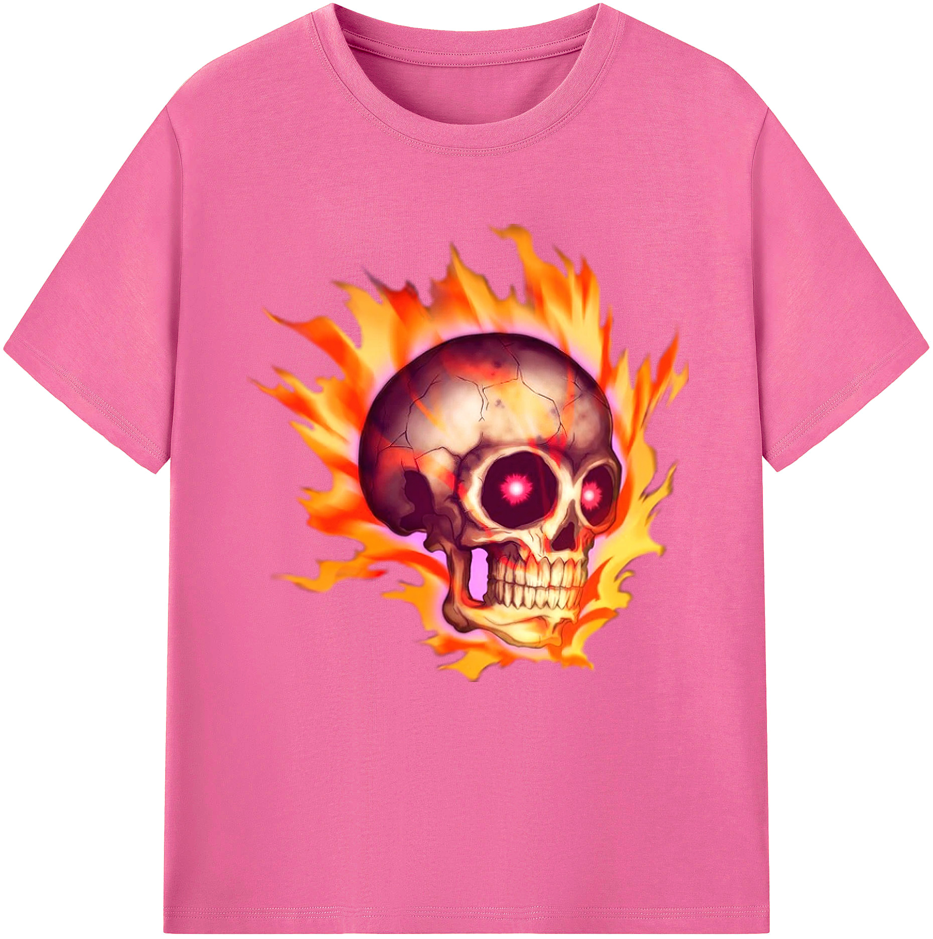 （画像用） 遊☆戯☆王 Yu-Gi-Oh! レディースカジュアルプリントTシャツ（綿100％）